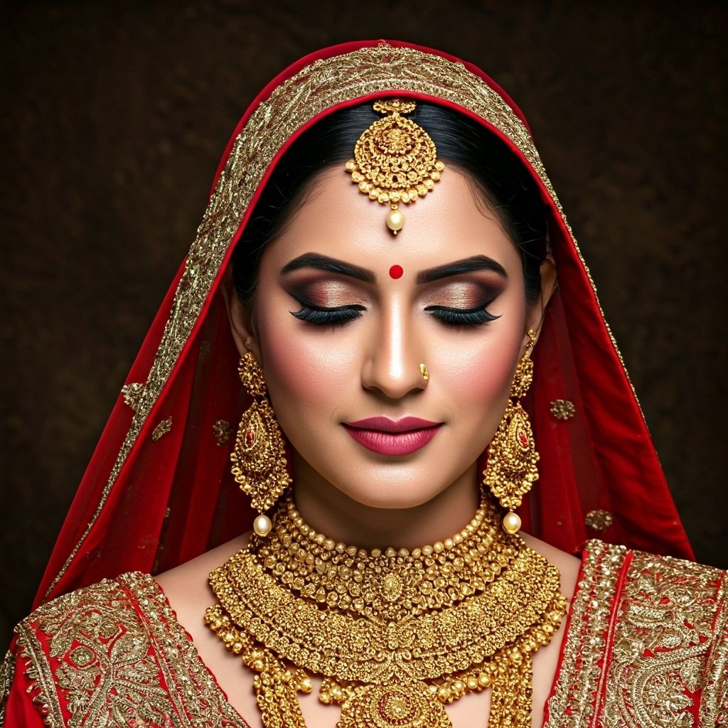 Traditional Bridal Look